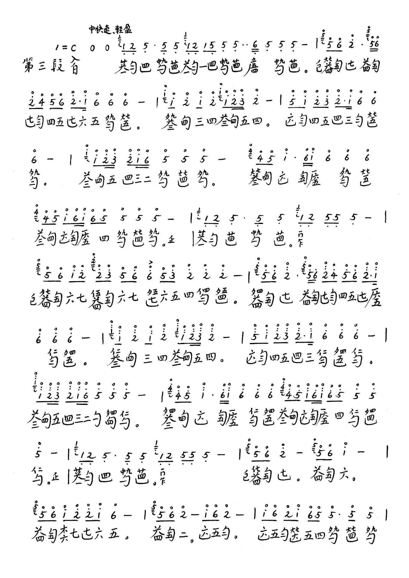 Roland Land（guqin sheet music）