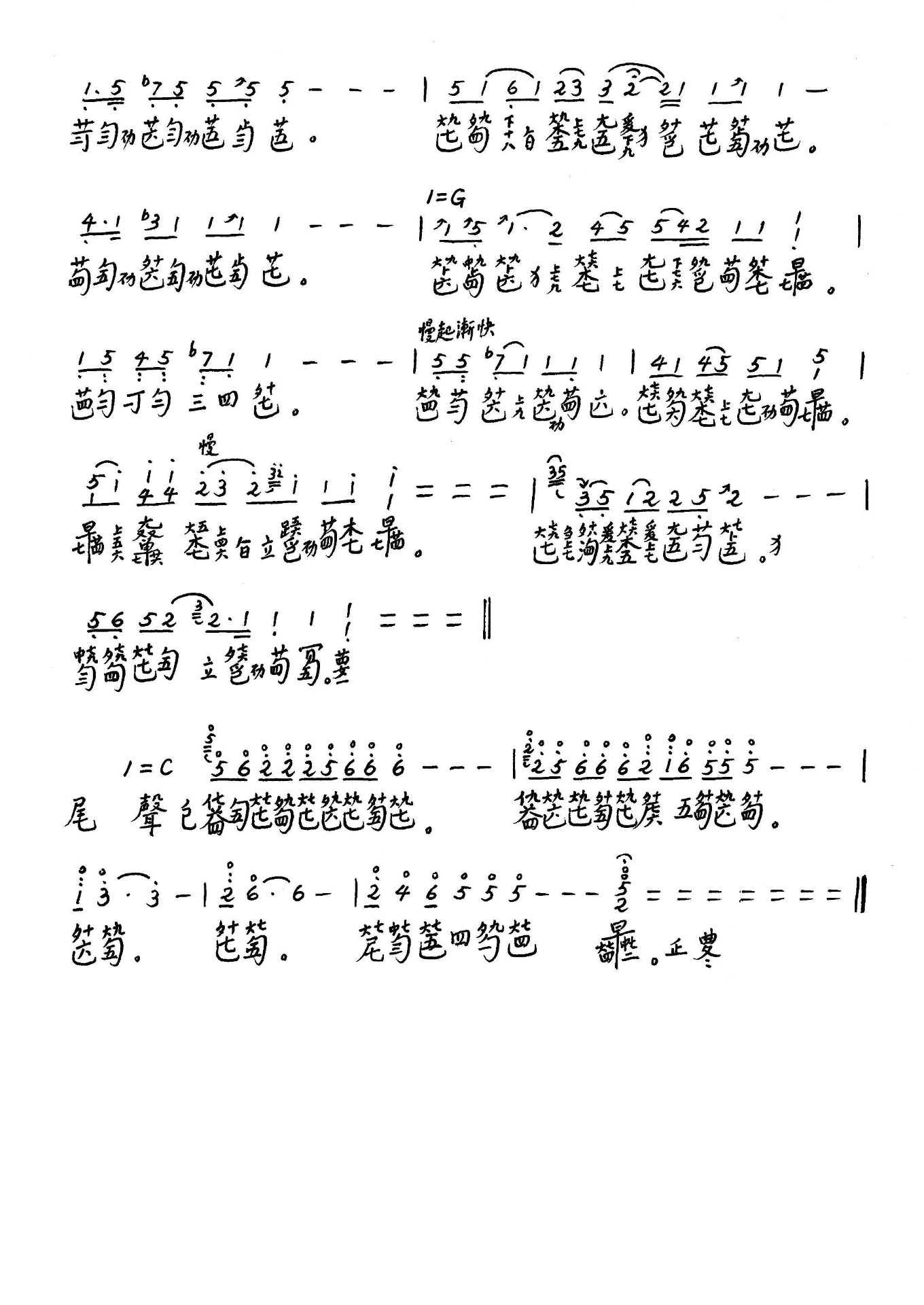 Roland See（guqin sheet music）