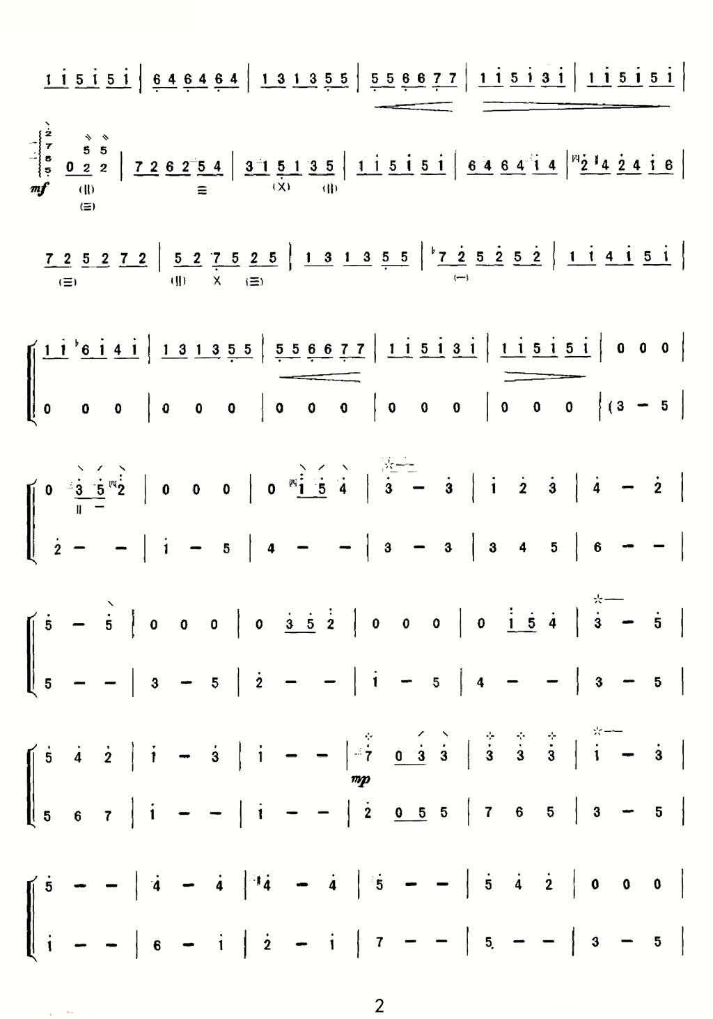 Edelweiss (Liuqin)（liuqin sheet music）