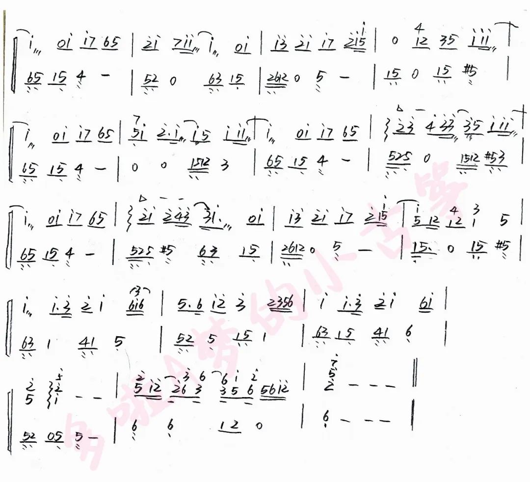 Qilixiang (zither)（guzheng sheet music）