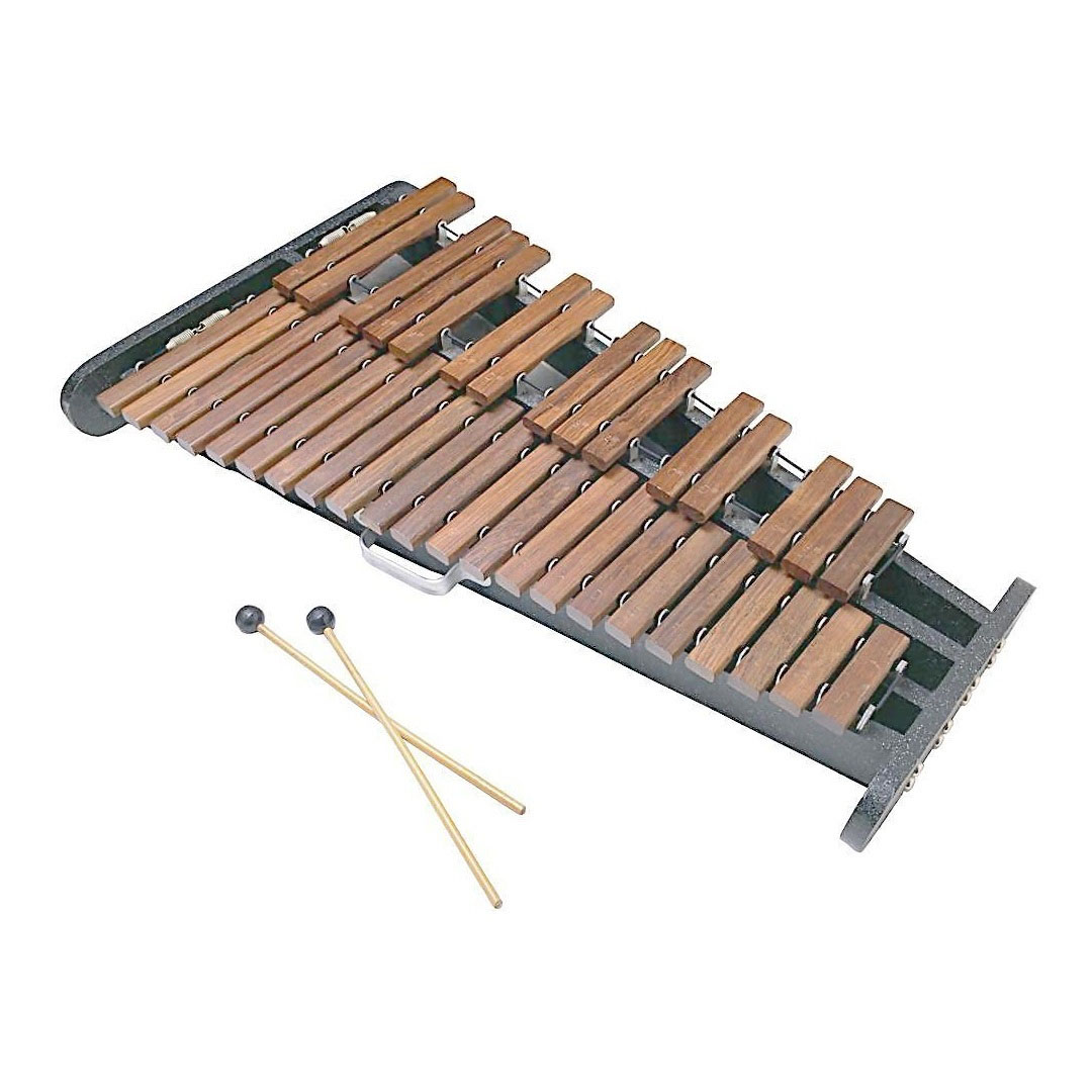 The structure of the xylophone
