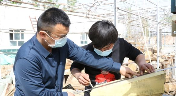 Xinjiang Licheng craftsmen use tree 