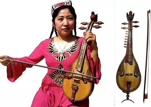 The common ethnic musical instruments in Xinjiang are the stringed instruments