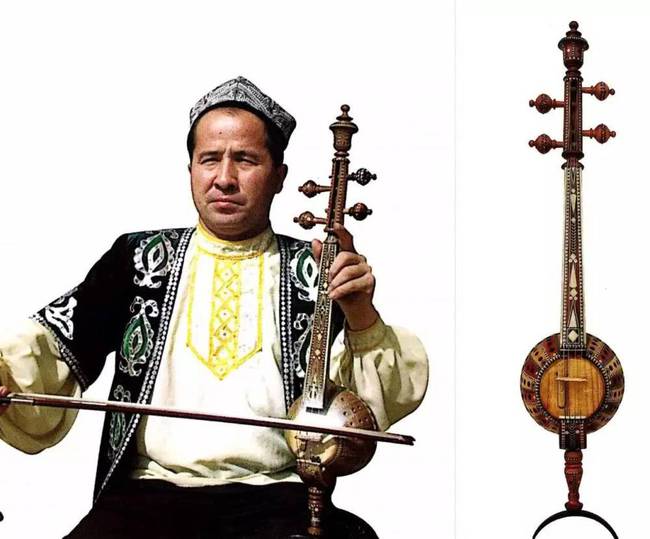 The common ethnic musical instruments in Xinjiang are the stringed instruments