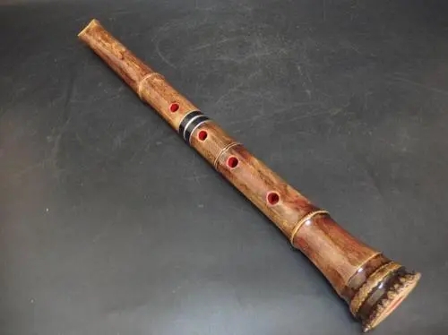 Maintenance of Shakuhachi in the dry season of autumn and winter