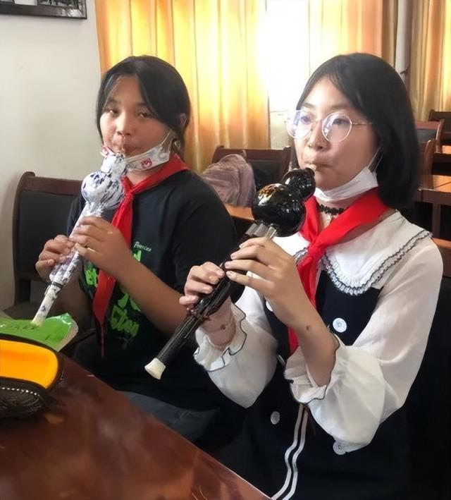 After-school service in Funan No. 10: Hulusi playing, pipe flute music