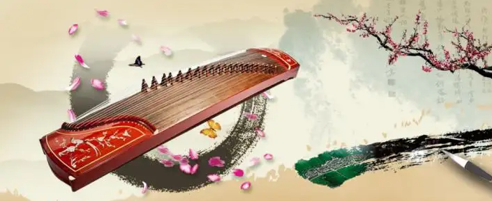 What should I do when I encounter a piece of music that I can't play completely in guzheng practice?