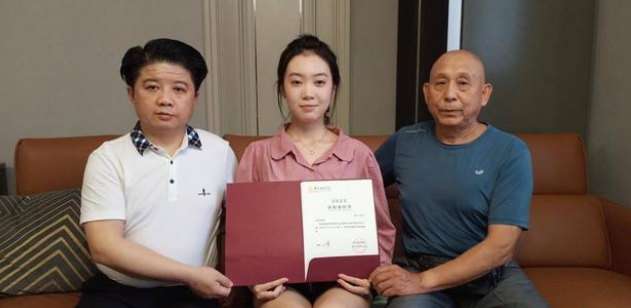 Xuzhou girl was admitted to Yangqin major with the first grade in the major