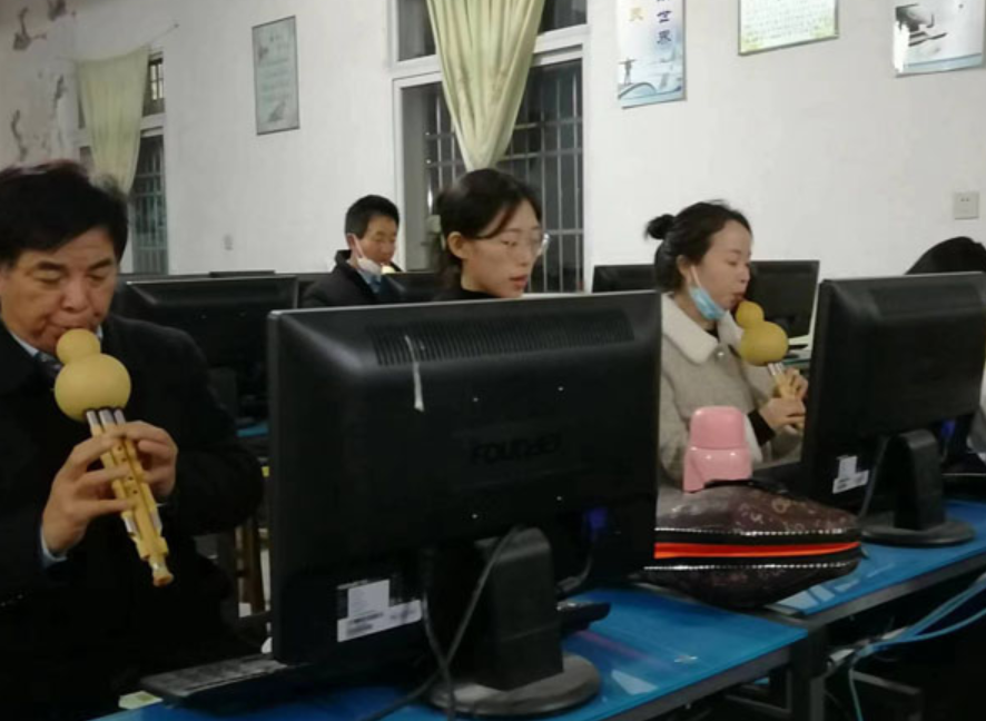 Hulusi Training for Primary School Teachers in Sanyang Town, Jingshan City officially opened