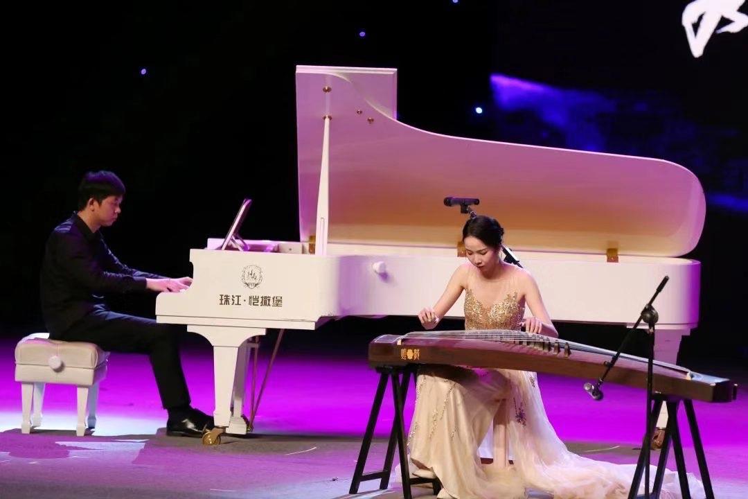 2023 Meizhou Guzheng (Hakka Zheng) concert in Meicheng Liang Sheng Hakka Art Center Theatre