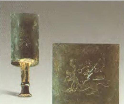 Bronze musical instrument - zheng